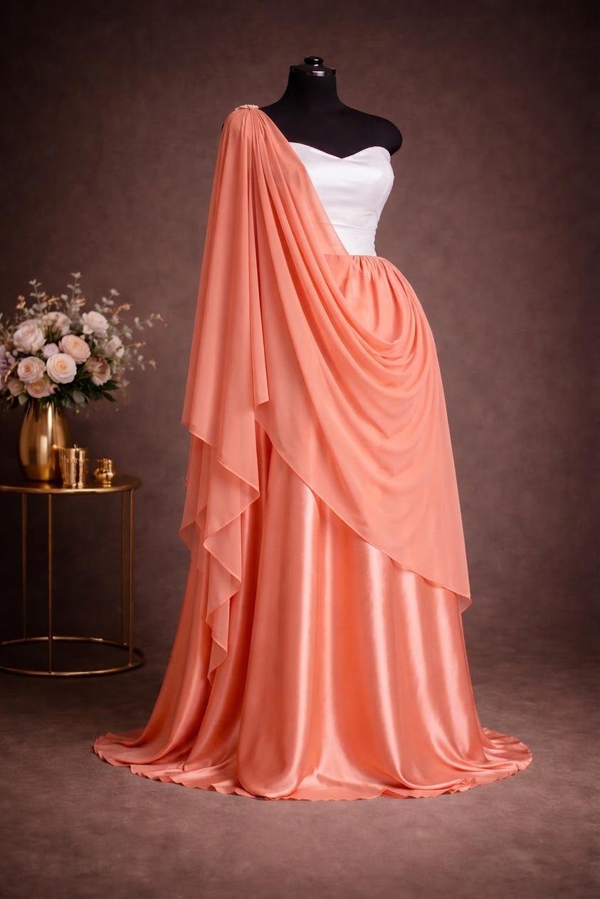 Umwari — Imikenyero — Coral Peach