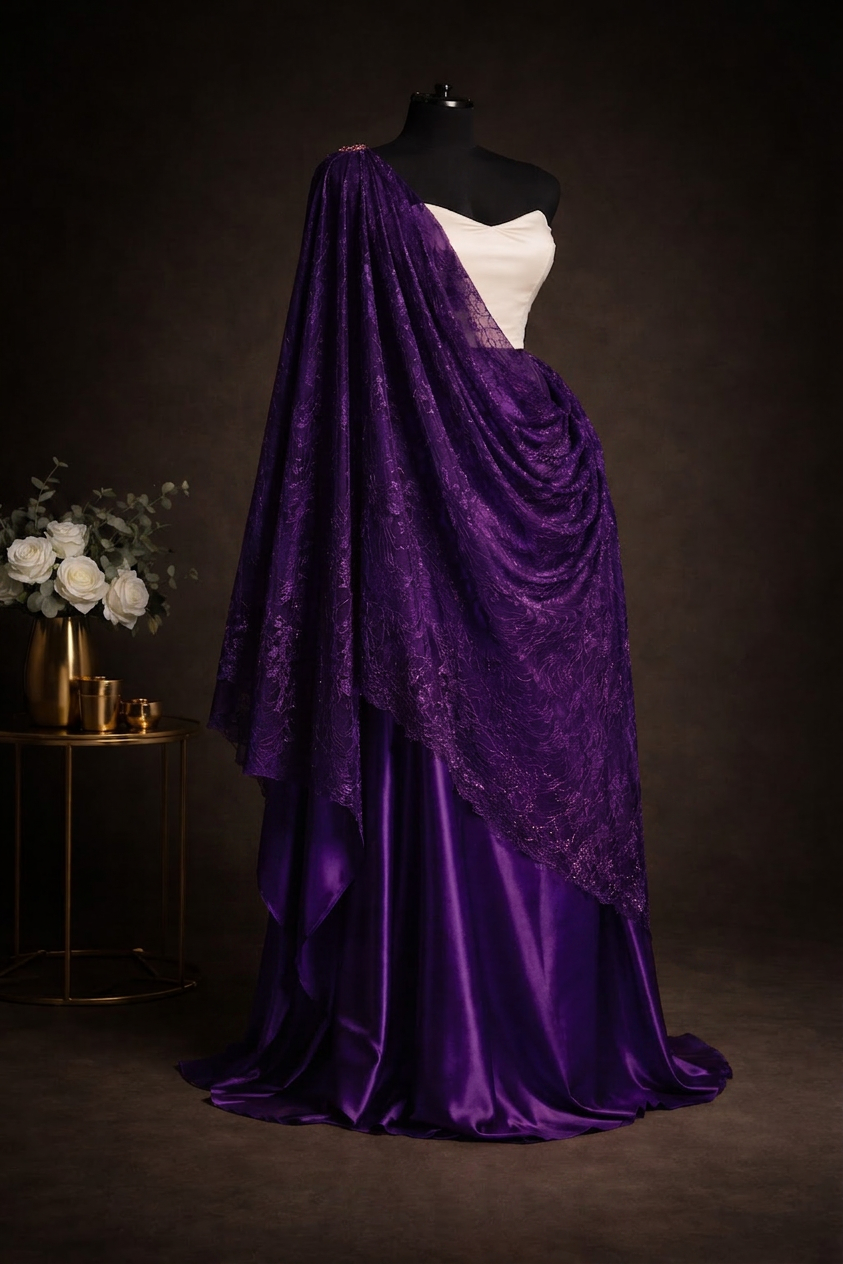 Inyange — Bridal & Maid of Honour — Deep Purple