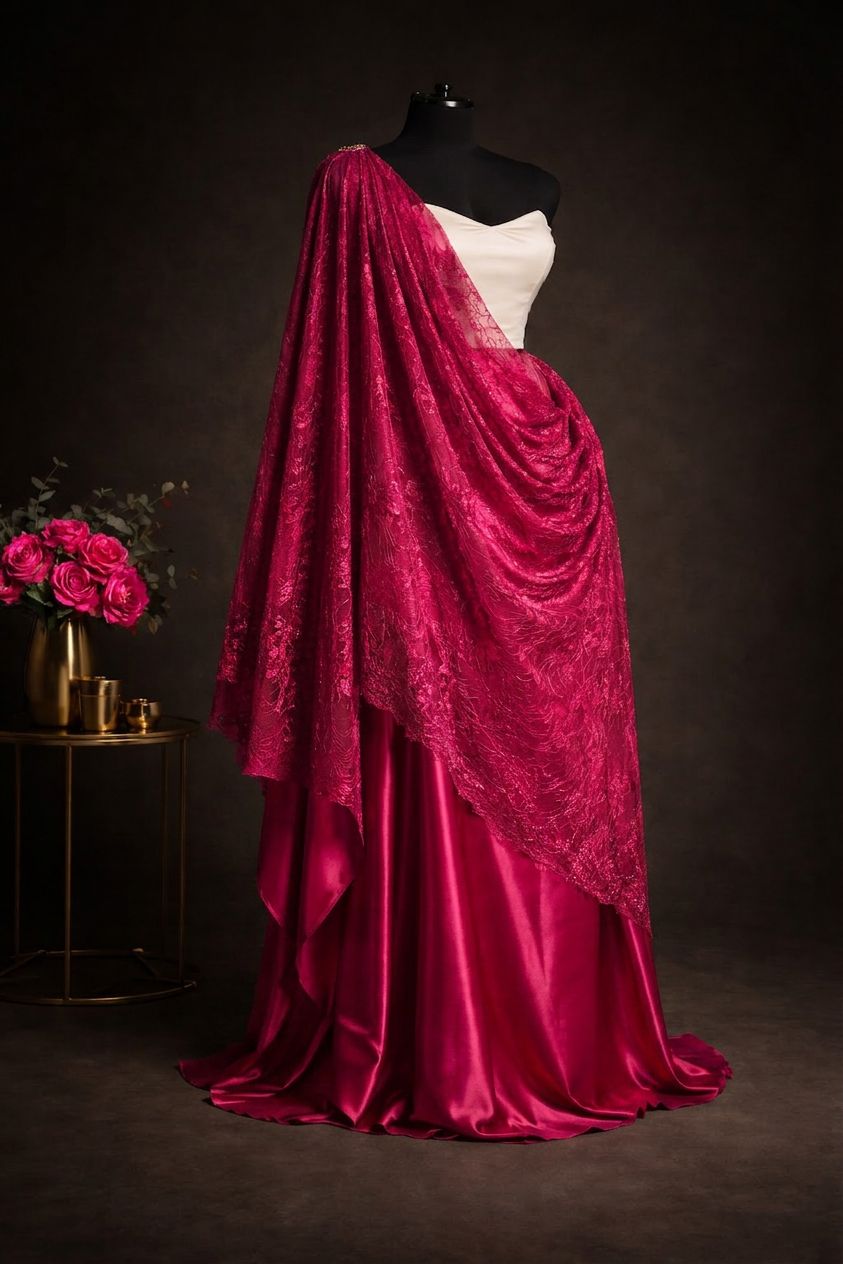 Inyange — Bridal & Maid of Honour — Fuchsia Pink