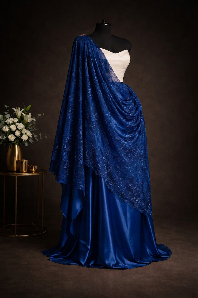 Inyange — Bridal & Maid of Honour — Royal Blue