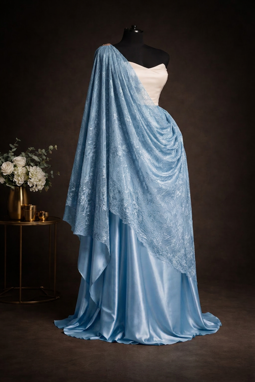 Inyange — Bridal & Maid of Honour — Sky Blue