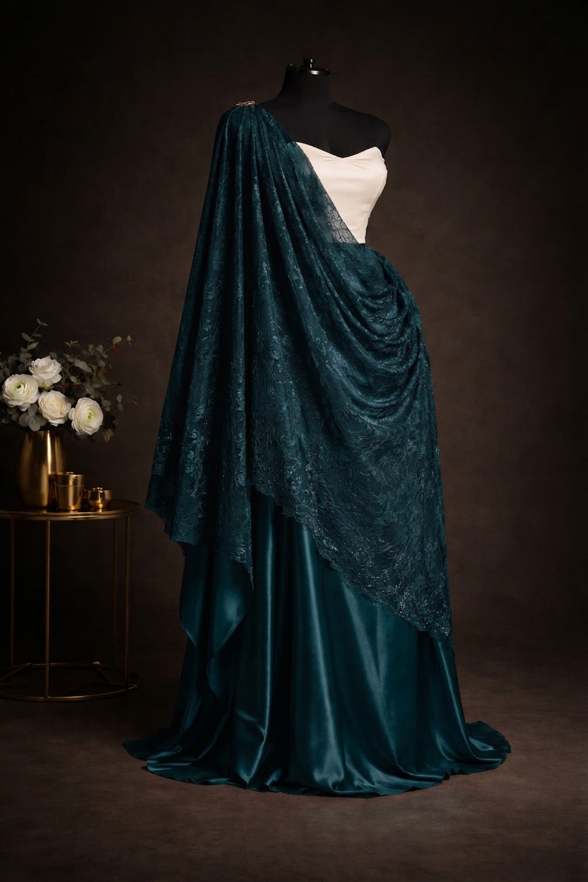 Inyange — Bridal & Maid of Honour — Teal